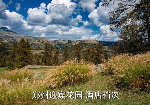  郑州迎宾花园 酒店档次
