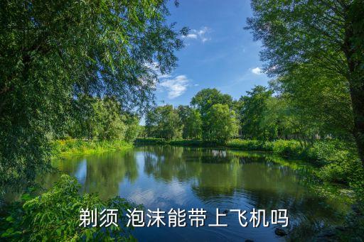 国际航班剃须泡沫,国际航班禁止随身携带液体物品但可托运