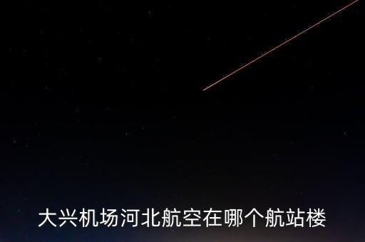 大兴机场河北航空在哪个航站楼
