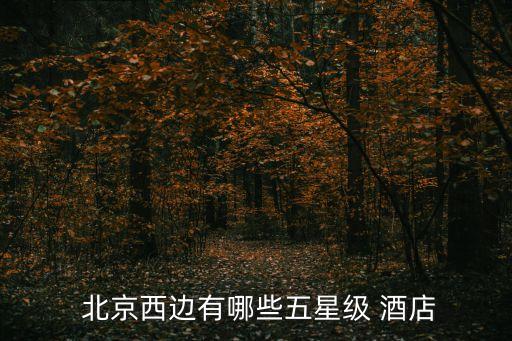  北京西边有哪些五星级 酒店