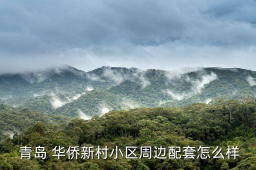  青岛 华侨新村小区周边配套怎么样
