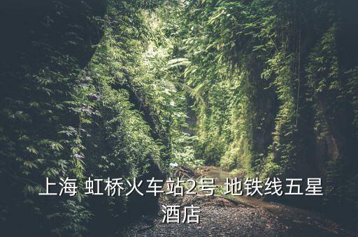  上海 虹桥火车站2号 地铁线五星 酒店