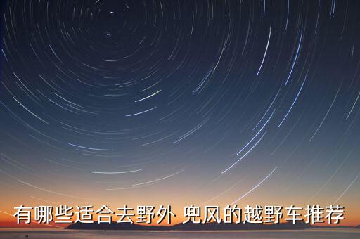 有哪些适合去野外 兜风的越野车推荐