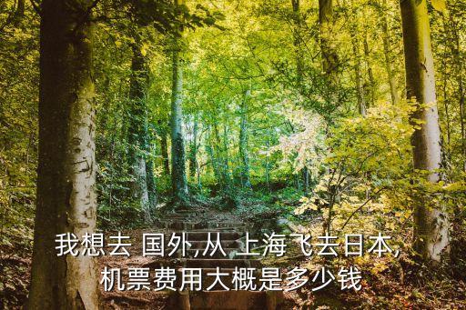 我想去 国外,从 上海飞去日本, 机票费用大概是多少钱