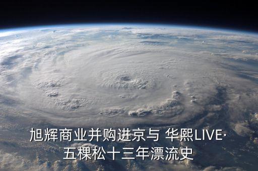 旭辉商业并购进京与 华熙LIVE·五棵松十三年漂流史