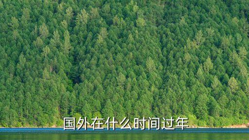  国外在什么时间过年