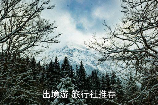 出境游 旅行社推荐