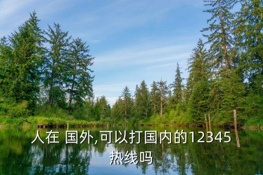 人在 国外,可以打国内的12345热线吗