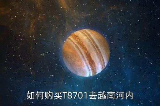如何购买T8701去越南河内