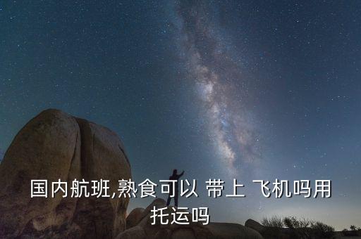 国内航班,熟食可以 带上 飞机吗用托运吗