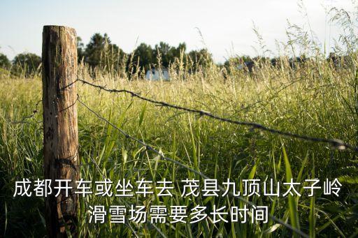 成都开车或坐车去 茂县九顶山太子岭滑雪场需要多长时间