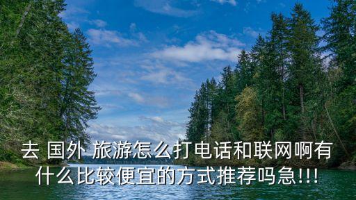 去 国外 旅游怎么打电话和联网啊有什么比较便宜的方式推荐吗急!!!