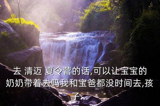 去 清迈 夏令营的话,可以让宝宝的奶奶带着去吗我和宝爸都没时间去,孩子...
