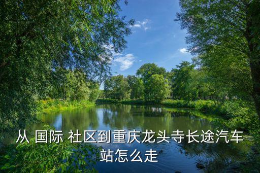 从 国际 社区到重庆龙头寺长途汽车站怎么走