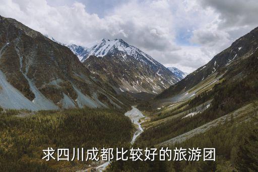 求四川成都比较好的旅游团