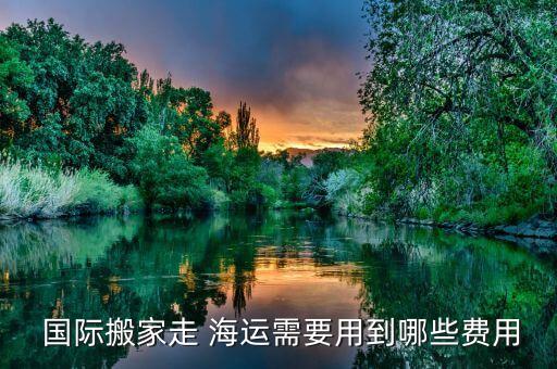  国际搬家走 海运需要用到哪些费用