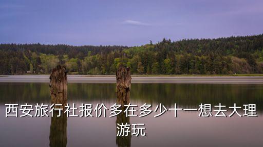 西安旅行社报价多在多少十一想去大理游玩