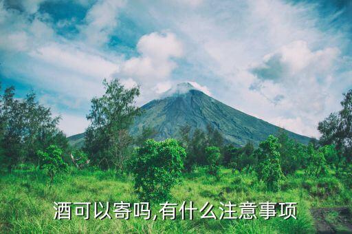 酒可以寄吗,有什么注意事项