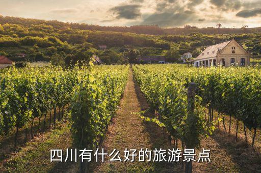 四川旅游，四川有什么好的旅游景点