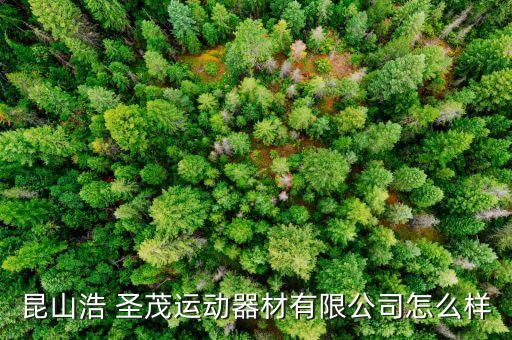 昆山浩 圣茂运动器材有限公司怎么样