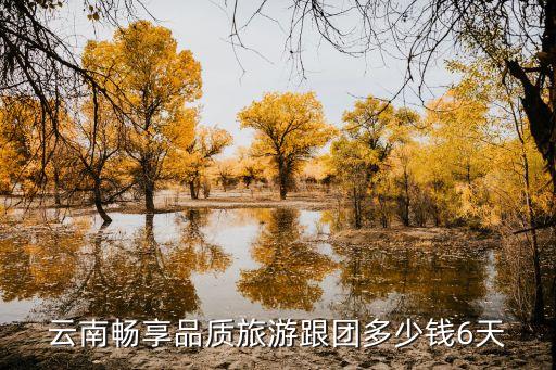 跟团云南旅游六日游花费，跟团去云南旅游多少钱三飞六日