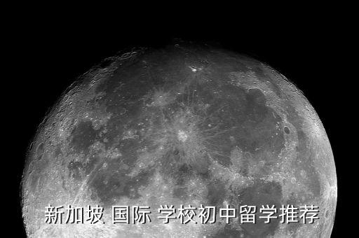  新加坡 国际 学校初中留学推荐