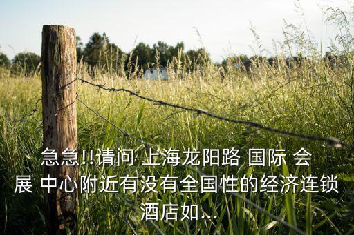 急急!!请问 上海龙阳路 国际 会展 中心附近有没有全国性的经济连锁 酒店如...