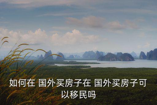 如何在 国外买房子在 国外买房子可以移民吗