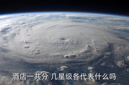 酒店一共分 几星级各代表什么吗