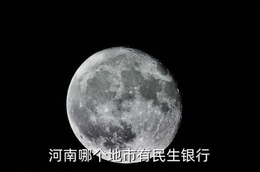 河南哪个地市有民生银行