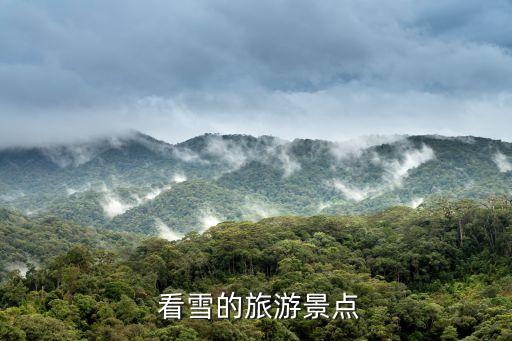  看雪的旅游景点