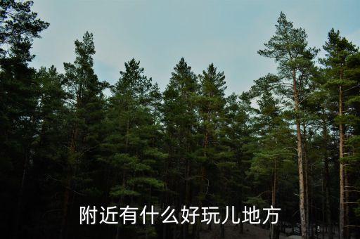 附近有什么好玩儿地方