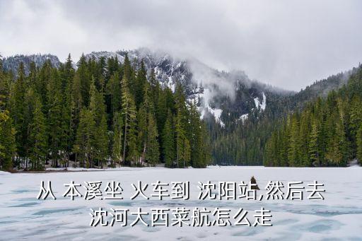 本溪到沈阳国际会展中心火车