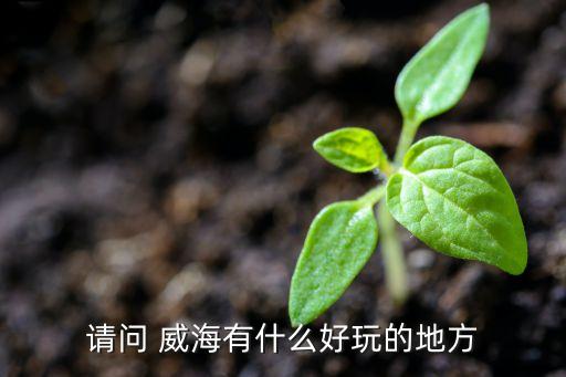 请问 威海有什么好玩的地方