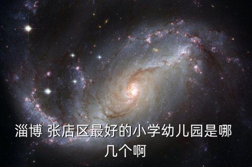 淄博 张店区最好的小学幼儿园是哪 几个啊