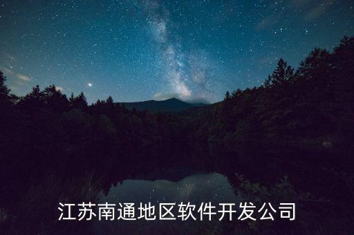 江苏南通地区软件开发公司