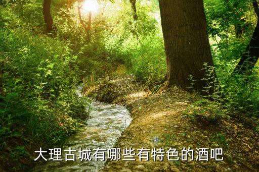 大理古城有哪些有特色的酒吧