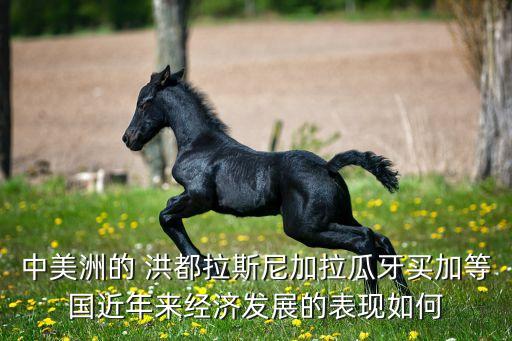 中美洲的 洪都拉斯尼加拉瓜牙买加等国近年来经济发展的表现如何