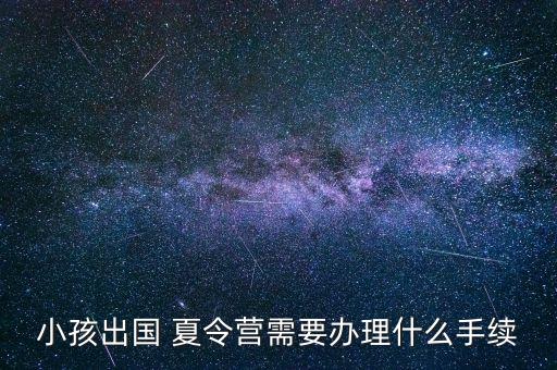孩子独自国外夏令营,这孩子太小了,不能独自参加夏令营英语