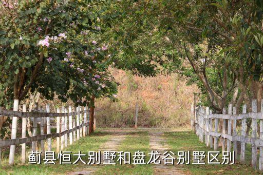 蓟县恒大别墅和盘龙谷别墅区别