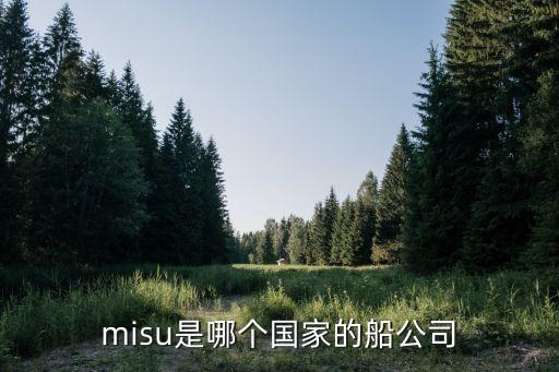misu是哪个国家的船公司