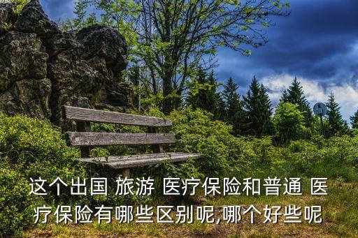 这个出国 旅游 医疗保险和普通 医疗保险有哪些区别呢,哪个好些呢