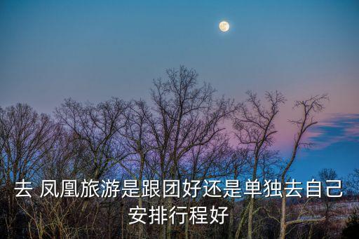 去 凤凰旅游是跟团好还是单独去自己安排行程好