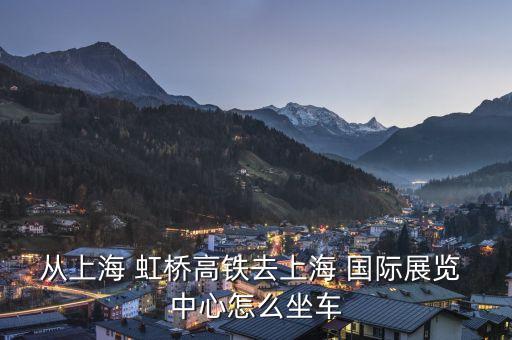 从上海 虹桥高铁去上海 国际展览 中心怎么坐车