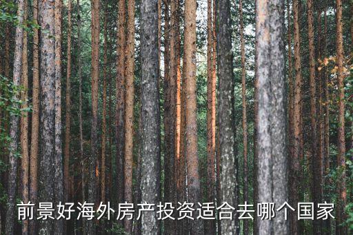 前景好海外房产投资适合去哪个国家