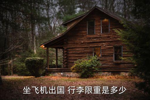 留学生国际航班行李重量,国际航班公务舱行李重量和件数