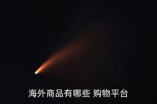 海外商品有哪些 购物平台
