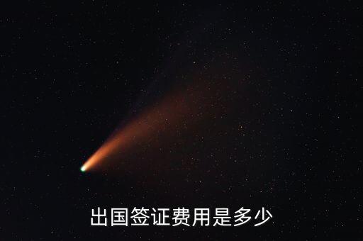 各个国家签证费用，出国签证费用是多少
