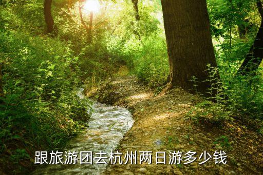 跟旅游团去杭州两日游多少钱