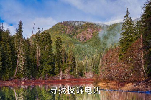寻找投诉电话